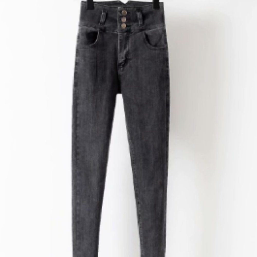 High waist jeans
